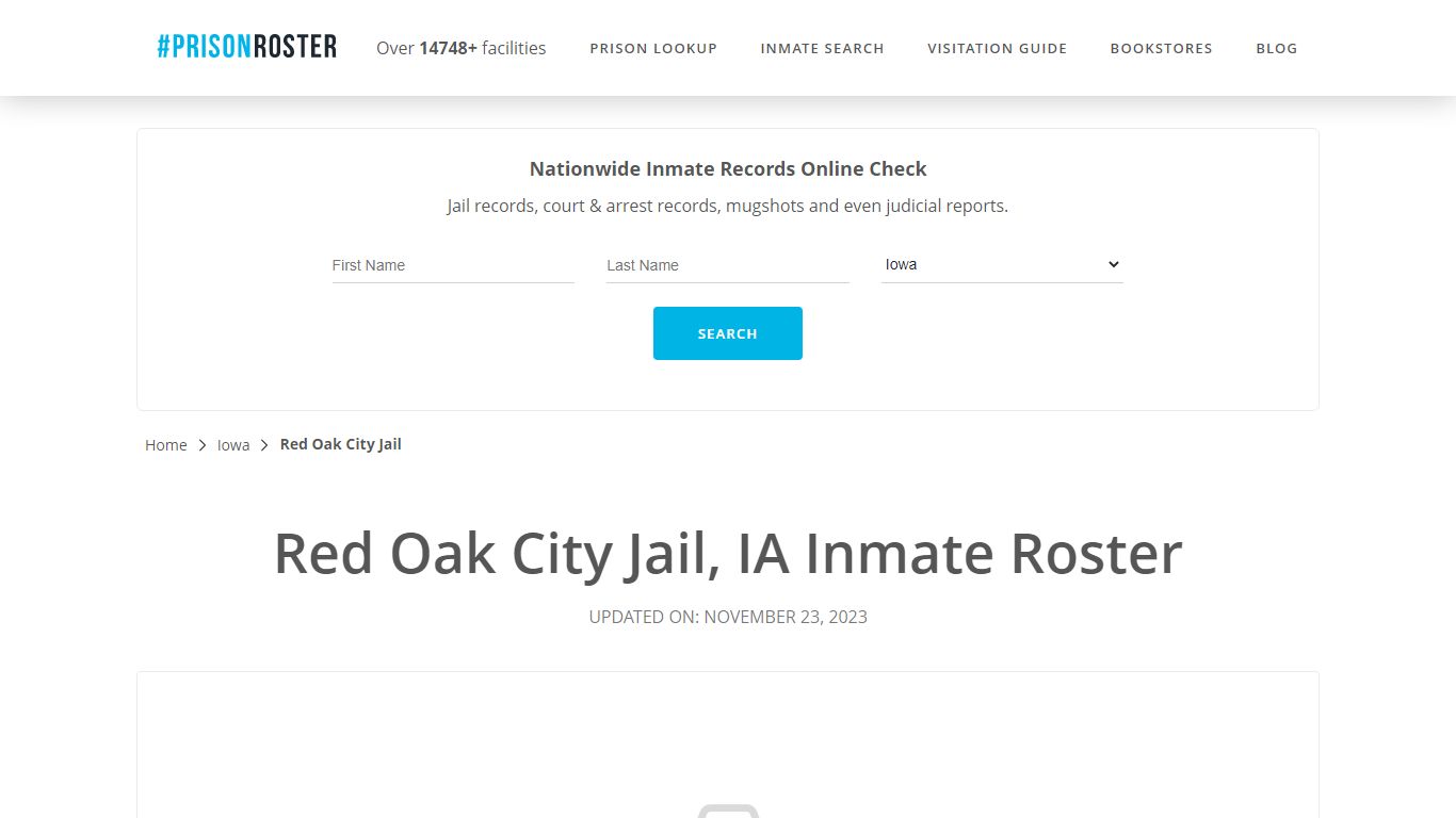 Red Oak City Jail, IA Inmate Roster - Prisonroster
